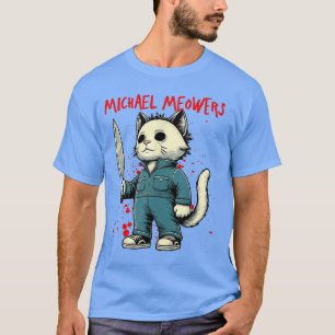 T-shirt Films d'horreur de chats drôles Halloween mignon p
