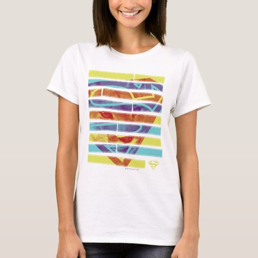T-shirt Filmstrip Supergirl (Devant)