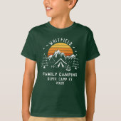 T-shirt Fils de camping jumelé sur mesure (Devant)