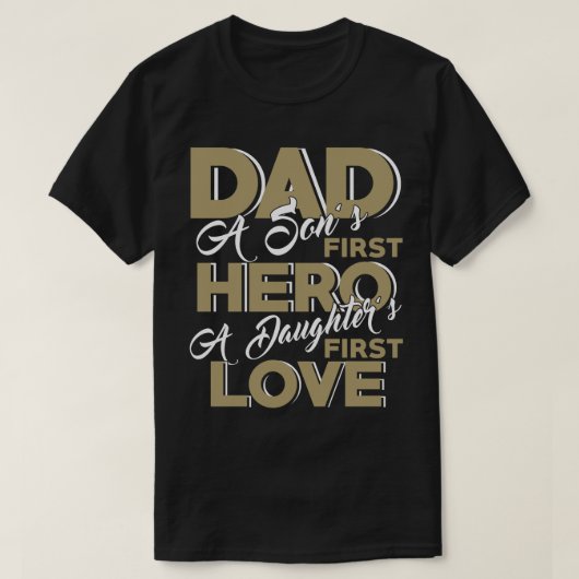T-shirt Fils de chemise de papa, idée de cadeau de fête (Design devant)