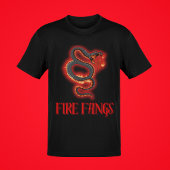 T-shirt Fils de feu serpent homme's Graphic Tee