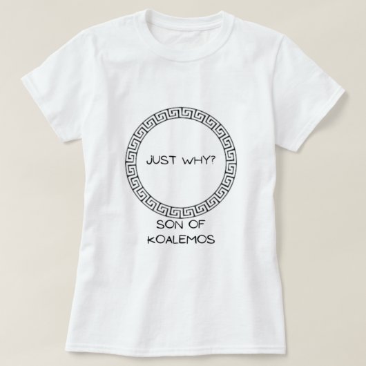 T-shirt fils de Koalemos drôle (Design devant)