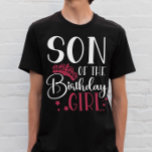 T-shirt Fils de la fille d'anniversaire Customisée Escouad<br><div class="desc">Vous cherchez une chemise d'anniversaire qui fera de votre fête une réussite? Ne cherchez pas plus loin que nos maillots d'équipe d'anniversaire assortis! Ces tee - shirts élégants sont parfaits pour toute fête d'anniversaire. Nos chemises assorties font un grand cadeau pour vos amis et votre famille, et peuvent être portées...</div>