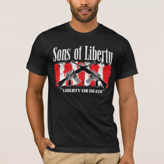 T-shirt Fils de la Liberté LIBERTÉ OU MORT homme's dark te