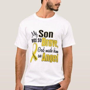 T-shirt Fils de l'ANGE 1 de Cancer d'enfance