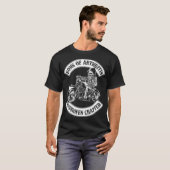 T-shirt fils de moto de chapitre d'arthrite (Devant entier)