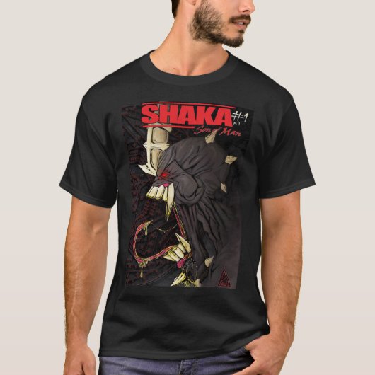 T-shirt Fils de SHAKA de pièce en t de couverture (Devant)