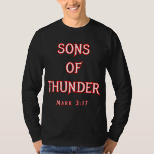 T-shirt Fils de Thunder Zebedee James et John Mark 317 Bi