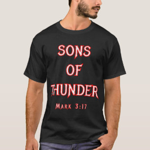 T-shirt Fils de Thunder Zebedee James et John Mark 317 Bi
