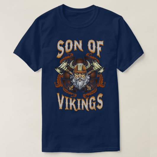 T-shirt Fils Des Vikings (Design devant)