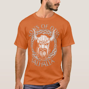 T-shirt Fils d'Odin Valhalla Mythologie Norse Nordic Vikin