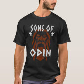 T-shirt Fils d'Odin Vikings Valhalla Viking (Devant)