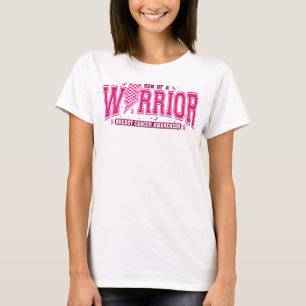 T-shirt Fils d'un guerrier Mois de sensibilisation au canc