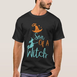 T-shirt Fils d'une sorcière Halloween Trick or Treat Boys