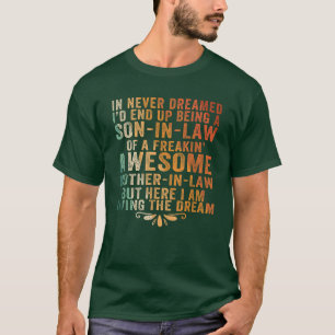 T-shirt Fils En Droit De Freiner Une Mère Awesome En Droit