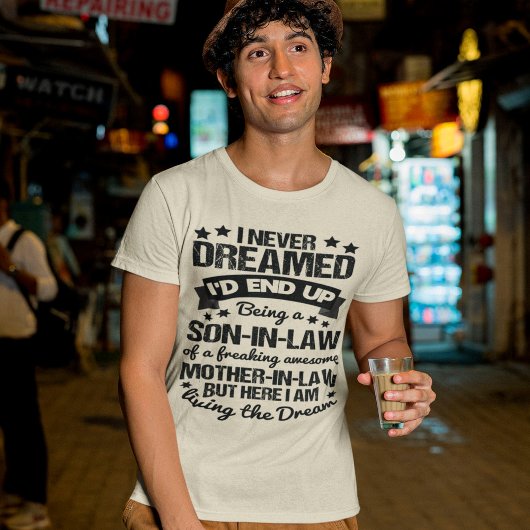 T-shirt Fils en droit Fière de la merveilleuse mère en dro