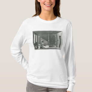 T-shirt Fils en soie de déformation, illustration