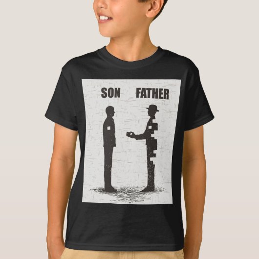 T-shirt Fils Et Père (Devant)