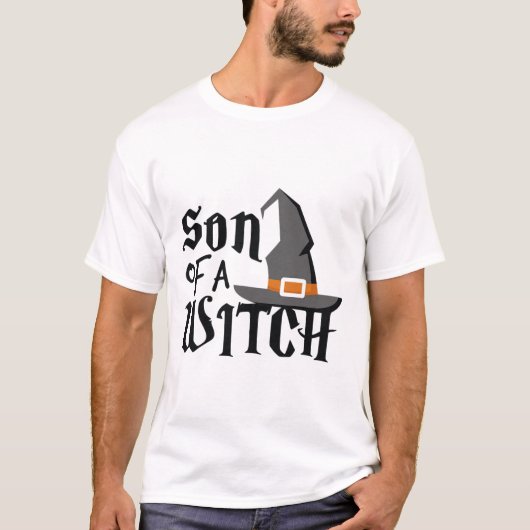 T-shirt Fils mignon D'Une Sorcière Halloween Chemise Boys (Devant)