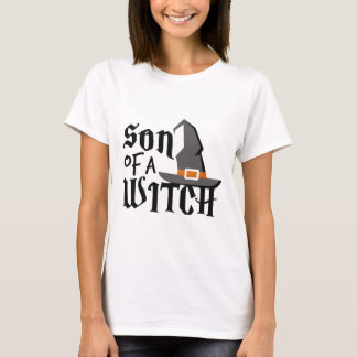 T-shirt Fils mignon D'Une Sorcière Halloween Chemise Boys 