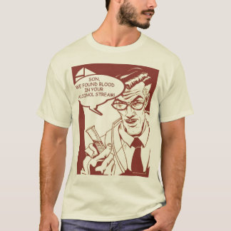 T-shirt Fils, nous avons trouvé le sang dans votre courant