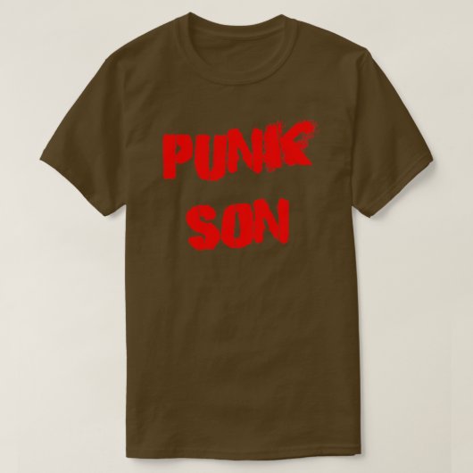 T-shirt Fils punk (Design devant)