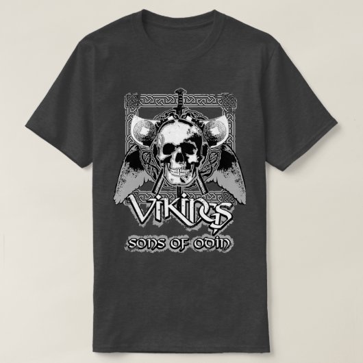 T-shirt Fils viking d'Odin (Design devant)