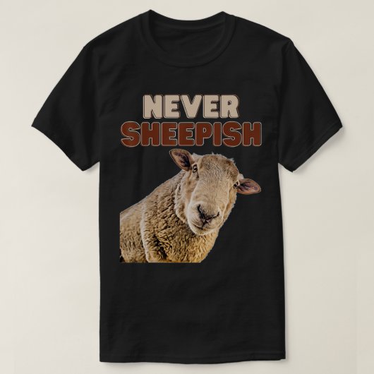 T-shirt Filtre d'infiltration de Sheepish (Design devant)
