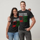 T-shirt Fin de l'année Enseignant 4e année Adieu enseignan (Unisexe)
