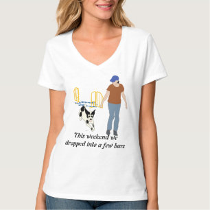 T-shirt Fin De Semaine, Retour Dans Les Barres