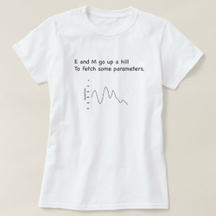 T-shirt Fin de support modèle cachée de Markov