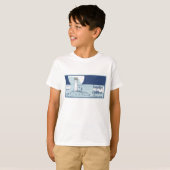 T-shirt Fin des terres du phare de Longships (Devant entier)