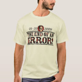 T-shirt Fin d'une erreur (Devant)