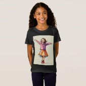t-shirt fin fille mignon (Devant entier)