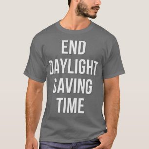 T-shirt Fin Heure d'été