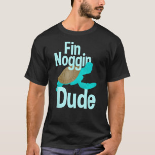 T-shirt Fin Noggin Dude
