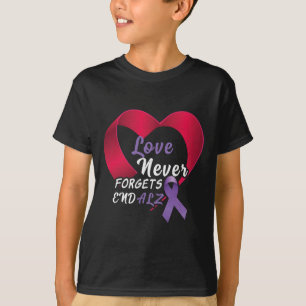 T-shirt Fin pourpre Alzheimer Fin Heimer Sensibilisation H
