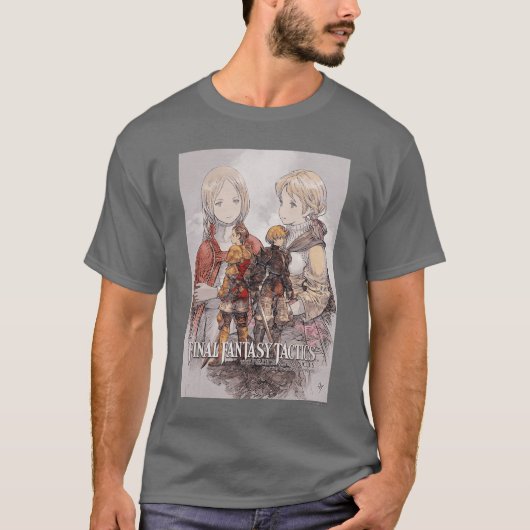 T-shirt Final Fantasy Tactics The Ivalice Chronicles Key V (Devant)