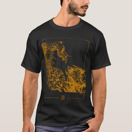 T-shirt FINAL FANTASY XVI DESTIN drôle (Devant)