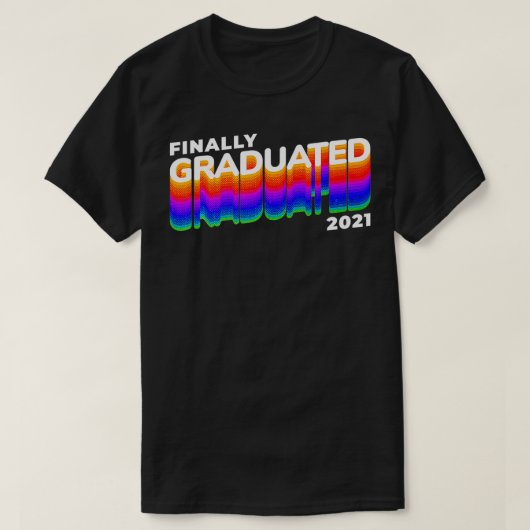 T-shirt Finalement diplômé (Design devant)