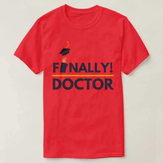 T-shirt Finalement, docteur 1 (Design devant)