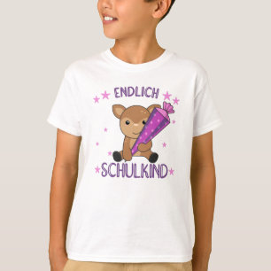 T-shirt Finalement Schokind Deer School Bag School