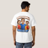 T-shirt finaliste au dodgeball (Dos entier)