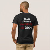 T-SHIRT FINANCE CÔTIÈRE (Dos entier)