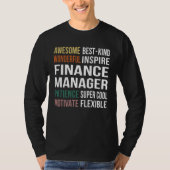T-shirt Finance Manager  Appreciation (Devant)