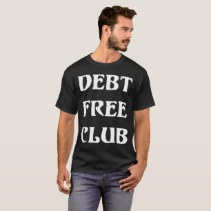T-shirt financier d'argent de liberté de club