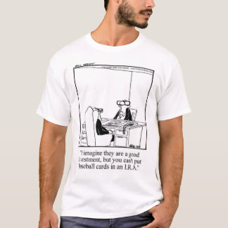 T-shirt financier drôle