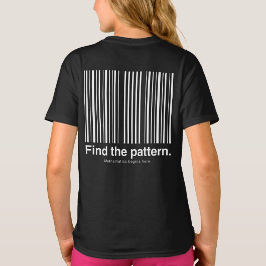 T-shirt Find_the_pattern (Dos)