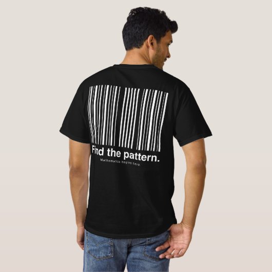 T-shirt Find_the_pattern (Dos entier)