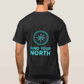 T-shirt Find Your North and unisex (Dos)